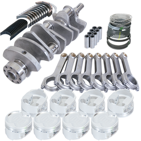 Eagle Ford 4.6L 4-Valve Heads Rotating Assembly Kit with 5.933in H-Beam - +.020 Bore