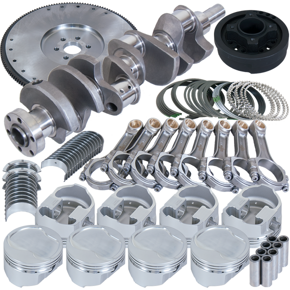 Eagle Ford 302 Forged 4032 -12.5cc 3.4000in Stroke 5.400in Std I-Beam Balanced Rotating Assembly