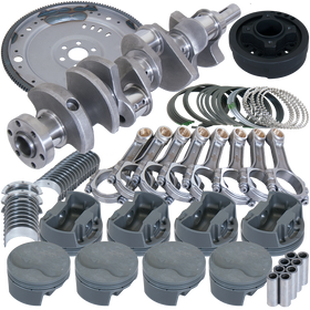 Eagle Ford 302 V-Rib Belt 157 Tooth Flexplate Balanced Rotating Assembly - 5.400in I-Beam +.030 Bore