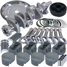 Eagle Ford 302 V-Rib Belt 164 Tooth Flexplate Balanced Rotating Assembly - 5.400in I-Beam +.040 Bore