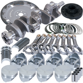Eagle Ford 302 Serpentine 164 Tooth Flexplate Balanced Rotating Assembly 5.400in I-Beam +.060 Bore