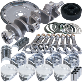 Eagle Ford 302 V-Rib Belts 157 Tooth Flexplate Balanced Rotating Assembly 5.400in I-Beam +.030 Bore