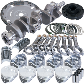 Eagle Ford 302 Serpentine 164 Tooth Flexplate Balanced Rotating Assembly 5.400in I-Beam +.030 Bore