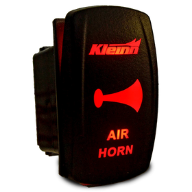 Kleinn Air Horn Rocker Switch - Lighted-Red