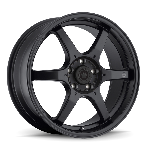 KONIG BACKBONE 17 X 7.5 +45 5 X 100 CB73.1 MATTE BLACK