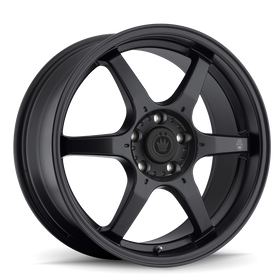 KONIG BACKBONE 17 X 7.5 +45 4 X 100 CB73.1 MATTE BLACK