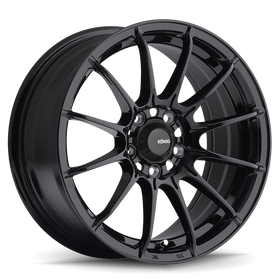 KONIG DIAL IN 15 X 7 +35 4 X 100 CB73.1 GLOSS BLACK