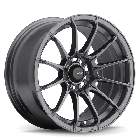 KONIG DIAL IN 15 X 9 +35 4 X 100 CB73.1 MATTE GREY