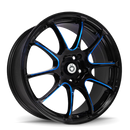 KONIG ILLUSION 18 X 8 +45 5 X 114.3 CB73.1 BLACK/BALL CUT BLUE-1