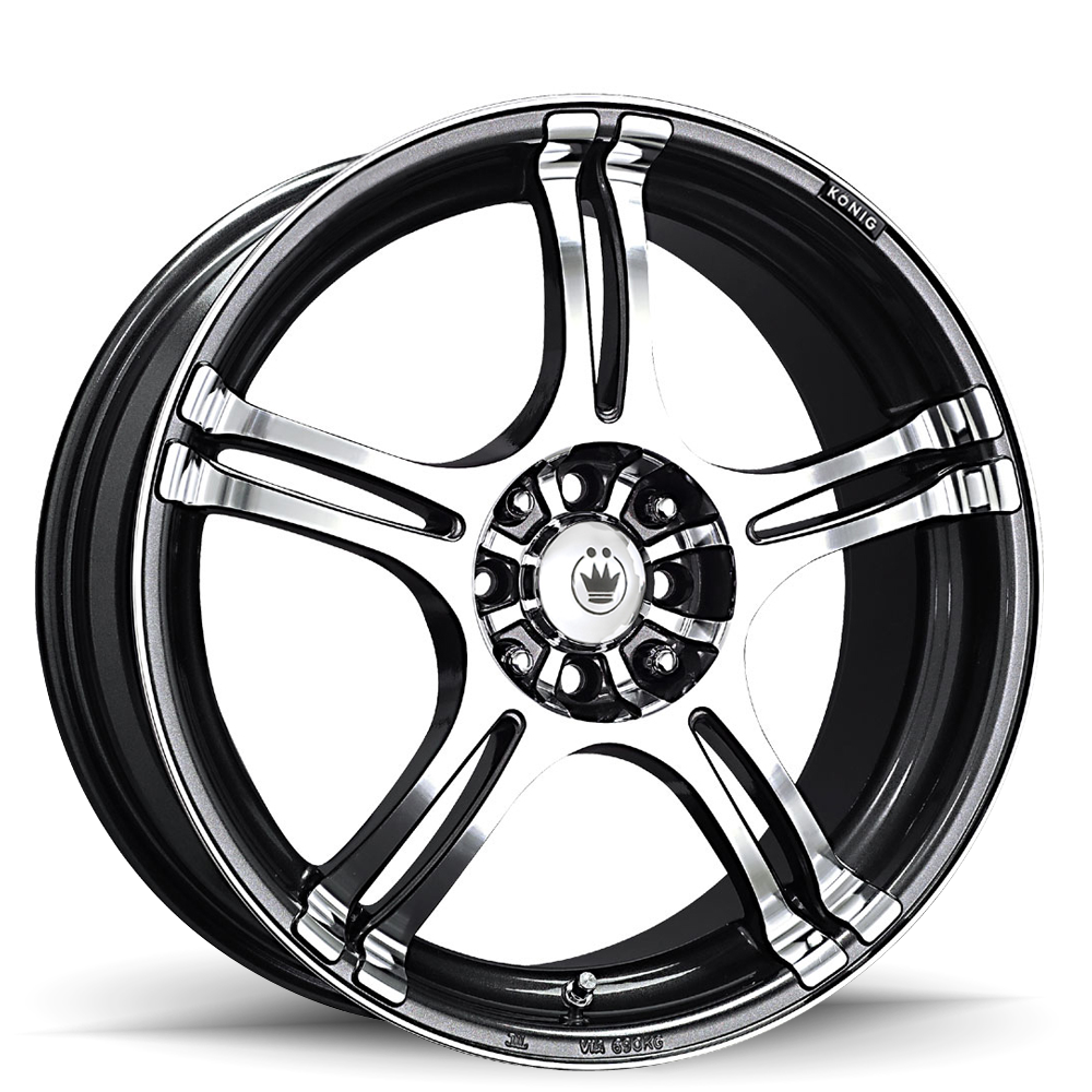 KONIG INCIDENT 16 X 7 +40 8 X 100/114.3 CB73.1 GRAPHITE_MACHINE_FACE