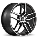 KONIG INTENTION 17 X 8 +35 5 X 120 CB72.6 GLOSS BLACK / MACHINE FACE-1