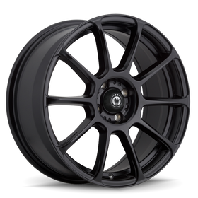 KONIG RUNLITE 17 X 7.5 +45 4 X 100 CB73.1 MATTE BLACK