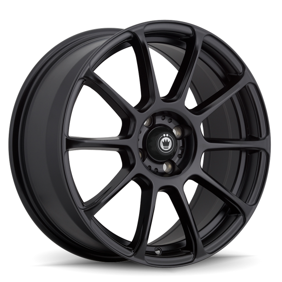 KONIG RUNLITE 17 X 7.5 +45 4 X 100 CB73.1 MATTE BLACK