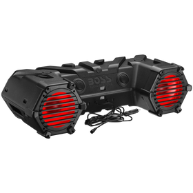 Boss Audio Systems ATV Bluetooth Sound System w/ 8in Amplified RGB Speakers