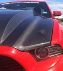 Anderson Composites 2013-2014 Ford Mustang Type-CJ Carbon Fiber Cowl Hood-8