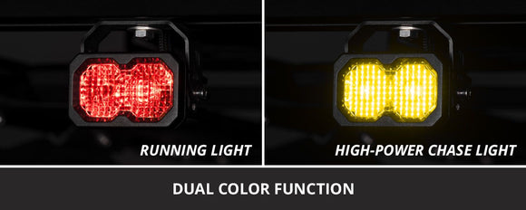 Diode Dynamics Stage Series LED Chase Light Kit for Kuat IBEX Bed Rack