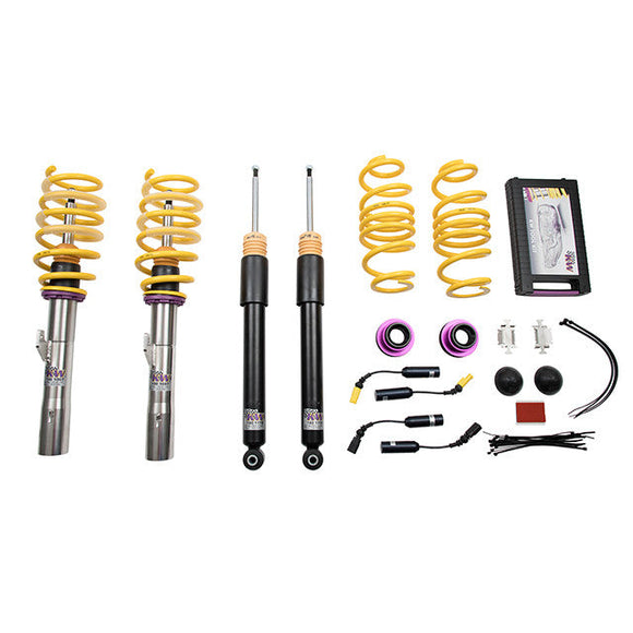 KW V1 Coilover Kit Bundle Audi S3 (8V) Quattro, 2.0T, with Magnetic ride