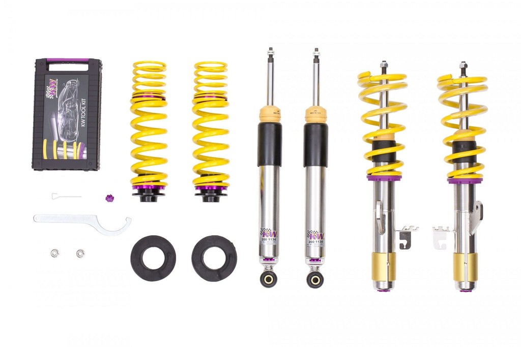 KW Coilover Kit V3 - 2022+ Audi Q4 Sportback E-Tron / 2021+ VW ID.4 (W/ Electronic Dampers) 4WD | 35282035