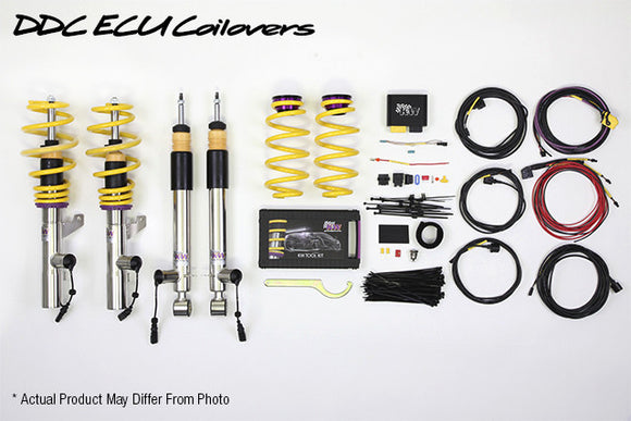 KW DDC ECU Coilover Kit A3 Quattro (8P), all engines, without electronic damping control