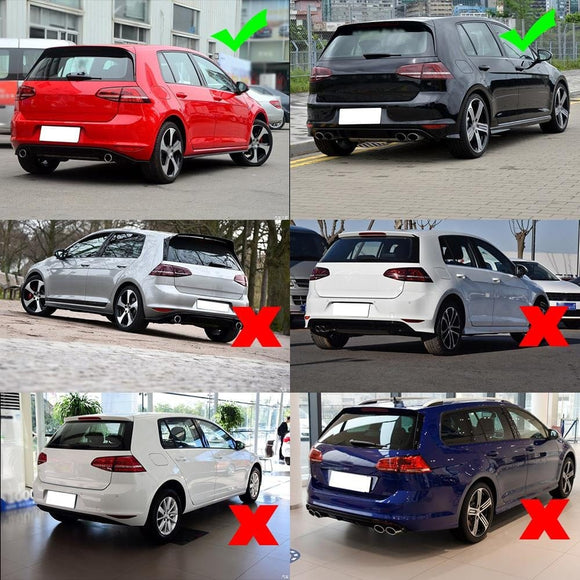 Velt Sport Spoiler (V2) - VW / Mk7 / GTI / R