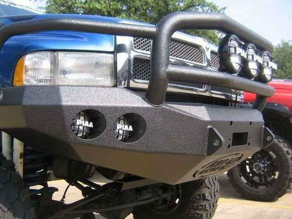 Road Armor 94-96 Dodge 1500/2500 Stealth Front Winch Bumper w/Lonestar Guard - Tex Blk