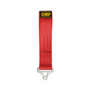OMP Tow Hook Stainless Internal Diameter 100 mm - Medium Material (Red)-1