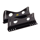 OMP Couple Of Seat Brackets With Lateral Attachments Steel Thick 3 mm Black-1