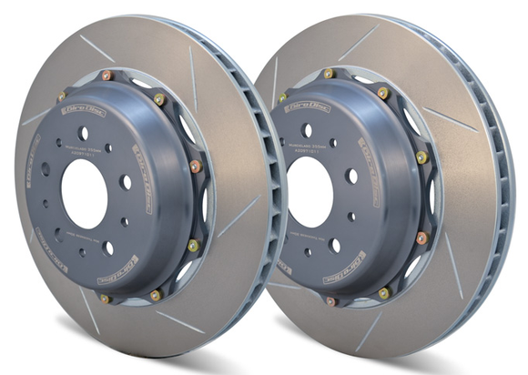 Girodisc Rear 2pc Rotors for Lamborghini MurcielagoLate (8/4 Pot)