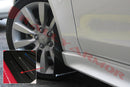 Rally Armor 07-17 Mitsubishi Lancer Black UR Mud Flap w/ Grey Logo-2