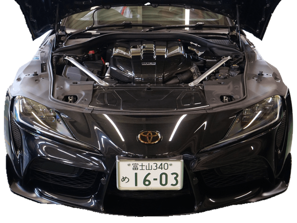 HKS DRY CARBON ENGINE COVER A90 RZ