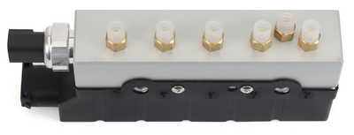 Valve Block  04-09 Jaguar XJ (X350/358) Air Springs Struts & Strut Compressors Coil Spring Valve Ride Height Shocks Assemblies Conversion Kits Blocks Sensors