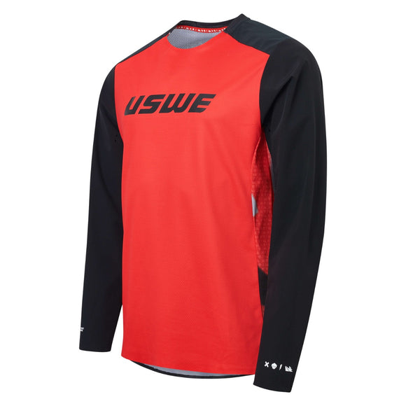 USWE Lera Off-Road Jersey Adult Flame Red - Small