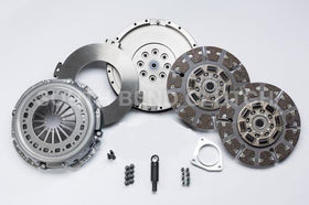 South Bend Clutch 1988-1993 Dodge Turbo Cummins Diesel 5.9L/6.7L Organic Street Dual Disc Clutch Kit