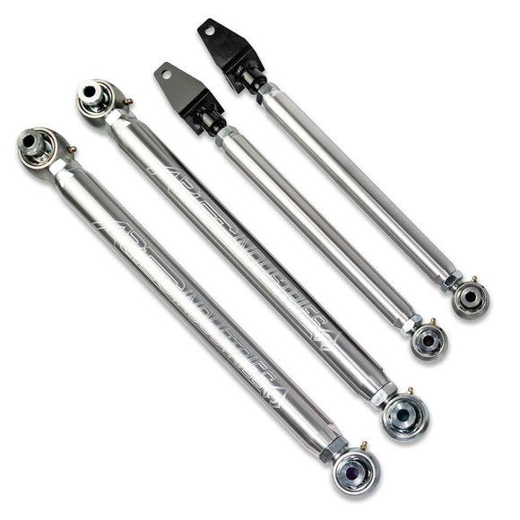 Artec Industries 07-18 Jeep Wrangler JK Aluminum Mid Arm Kit - Front Only