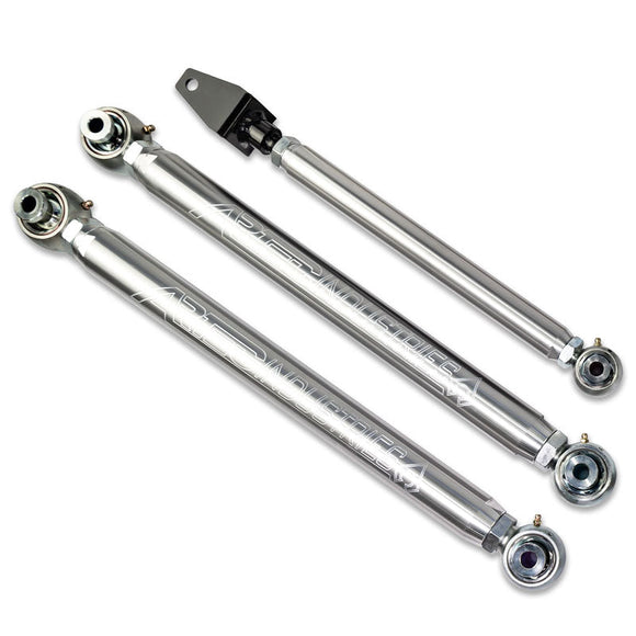 Artec Industries 07-18 Jeep Wrangler JK Aluminum Mid Arm Kit - Front 3-Link Only
