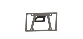 Road Armor Universal Front License Plate Mount- Tex Blk