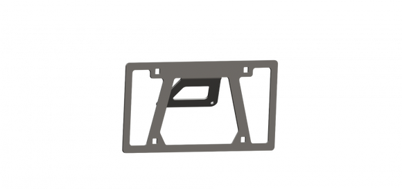 Road Armor Universal Front License Plate Mount- Tex Blk