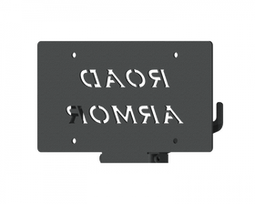 Road Armor 1.5in Offset Fairlead Mount - Tex Blk