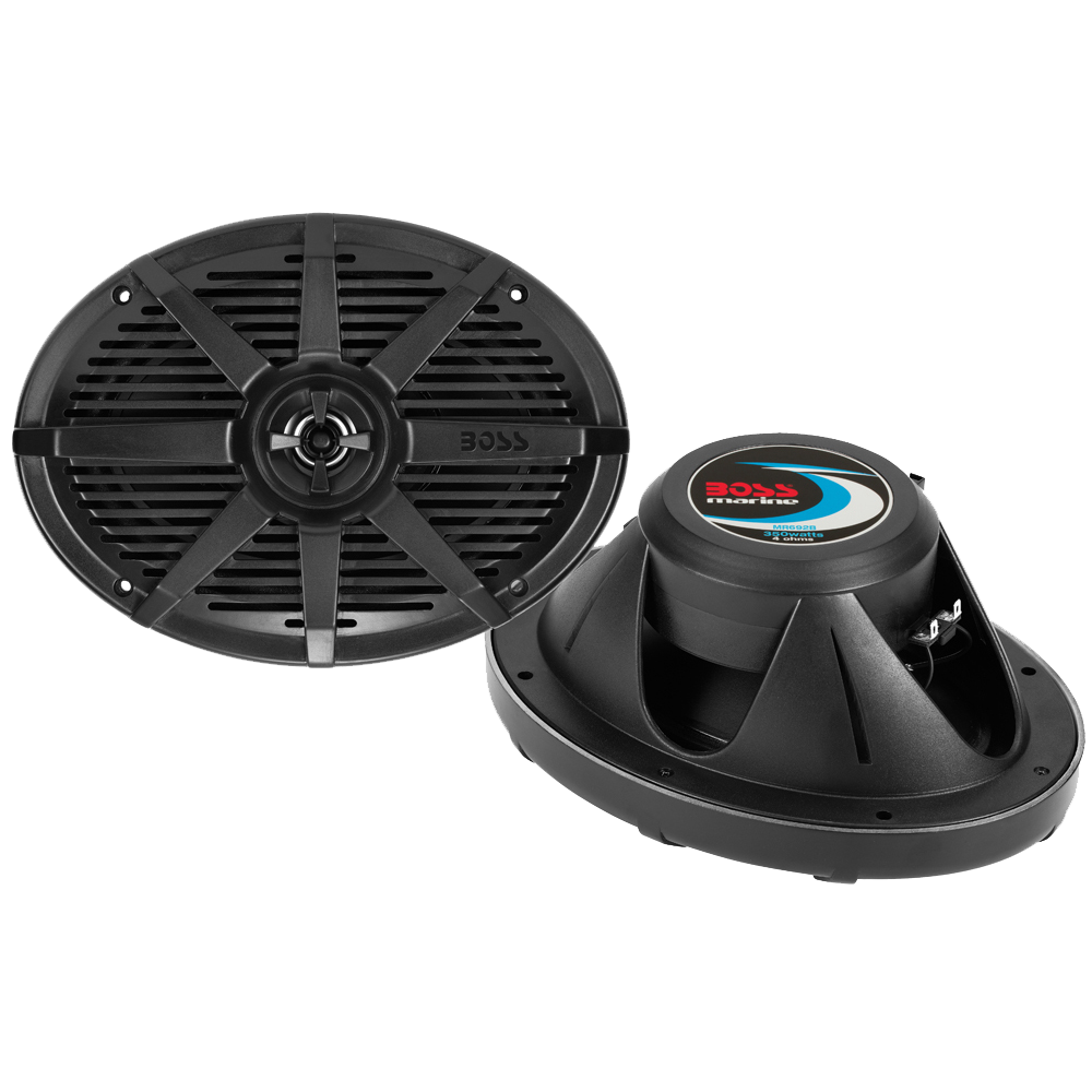 Boss Audio Systems Marine 6in x 9in Speakers / 350 Watts Per Pair / 2 Way