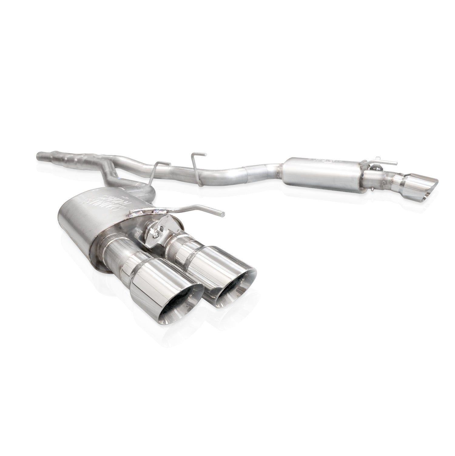 Stainless Works 2024 Mustang GT Catback Quad Tips