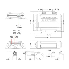 REDARC Tow-Pro Liberty Electric Brake Controller w/Active Calibration