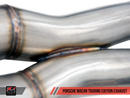 AWE Touring Edition Exhaust System for Porsche Macan S / GTS / Turbo - Chrome Silver 102mm Tips-5