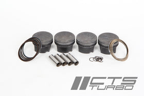 Mahle MS Piston Set VW 1.8T 81.50mm Bore 86.4mm Stroke 144mm Rod 20mm Pin -12cc 8.5 CR Set of 4