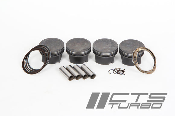 Mahle MS Piston Set VW 1.8T 81.50mm Bore 86.4mm Stroke 144mm Rod 20mm Pin -12cc 8.5 CR Set of 4