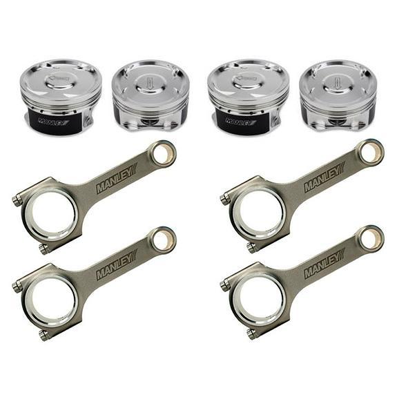 Manley Platinum Series Pistons & Turbo Tuff I-Beam Rods | 2004-2020 Subaru STI
