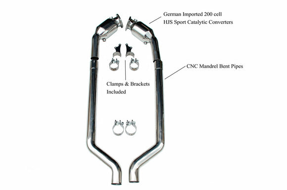 Fabspeed Maserati GranTurismo Sport Catalytic Converters (2008-2019)