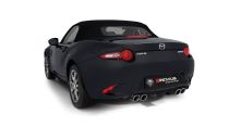 Remus 2015 Mazda MX-5 (ND) 1.5L/2.0L Skyactive Axle Back Exhaust w/Polished Tail Pipe Set - 0