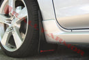 Rally Armor 04-09 Mazda3/Speed3 Black UR Mud Flap w/ Red Logo-2