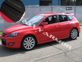 Rally Armor 04-09 Mazda3/Speed3 Black UR Mud Flap w/ Grey Logo - 0