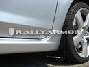 Rally Armor 04-09 Mazda3/Speed3 Black UR Mud Flap w/ White Logo-2